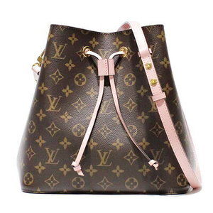 Louis Vuitton NeoNoe Shoulder Bag Rose Pink Poodle pink brown Crossbody